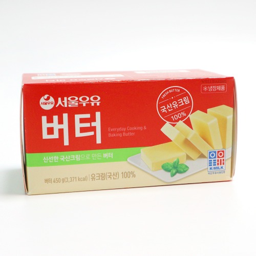 [10월9일까지세일] [냉장] 서울우유버터 450g