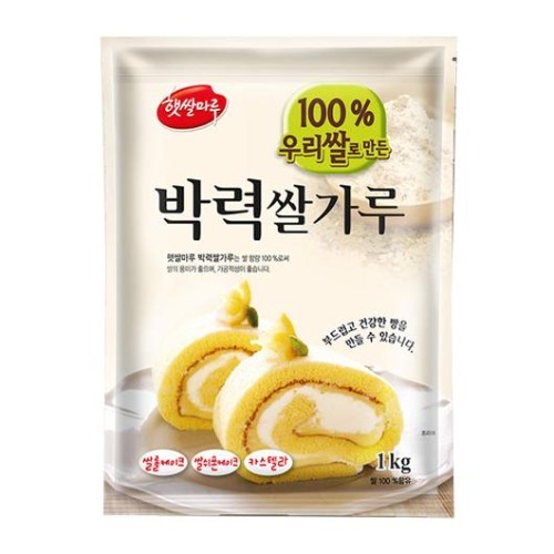 [4/30까지세일] 햇쌀마루 박력쌀가루(국산쌀) 1kg
